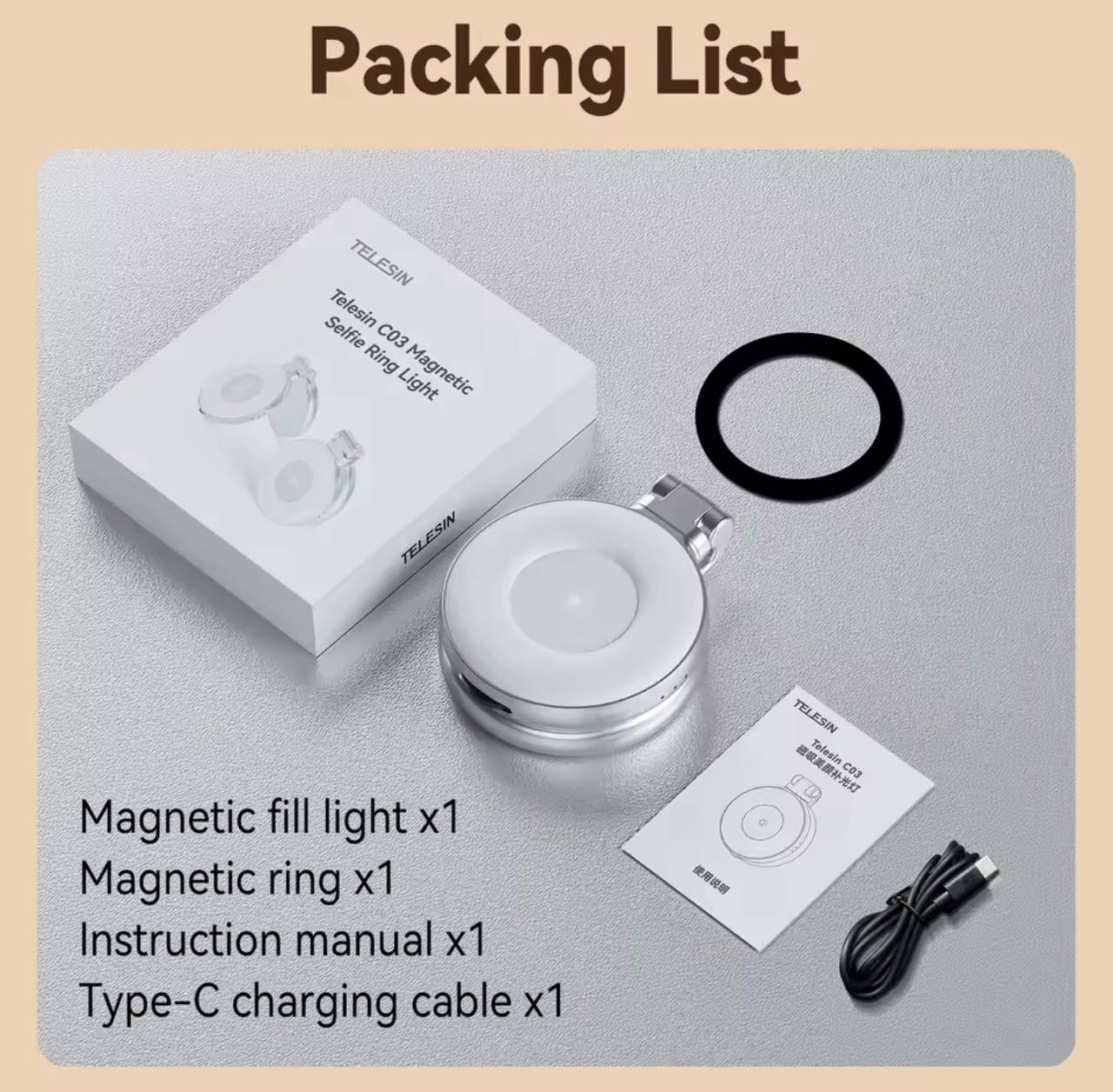 Smartphone Magnetic Fill Light
